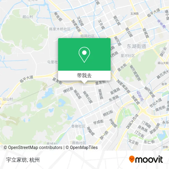 宇立家纺地图