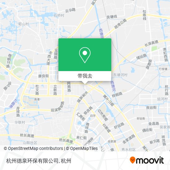 杭州德泉环保有限公司地图