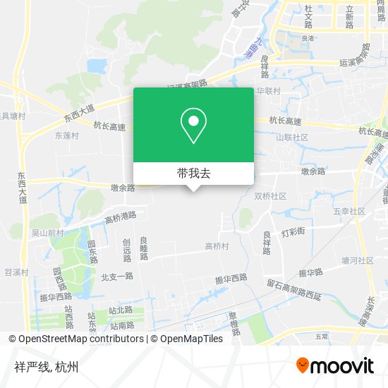 祥严线地图