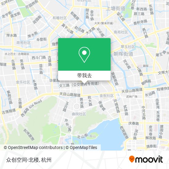 众创空间-北楼地图