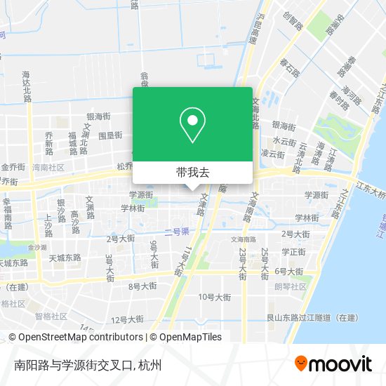 南阳路与学源街交叉口地图