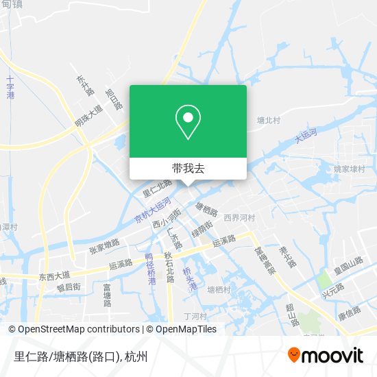 里仁路/塘栖路(路口)地图
