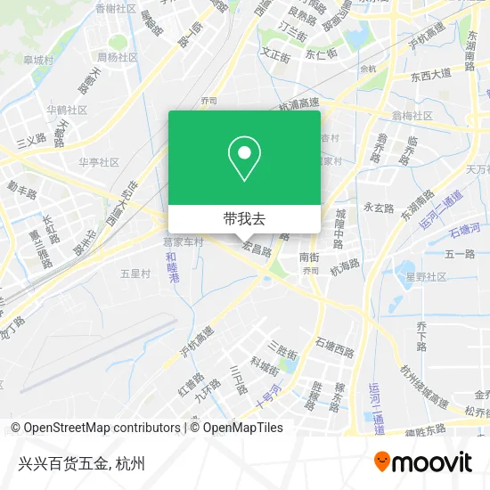 兴兴百货五金地图