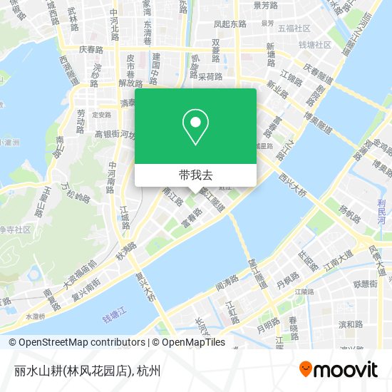 丽水山耕(林风花园店)地图