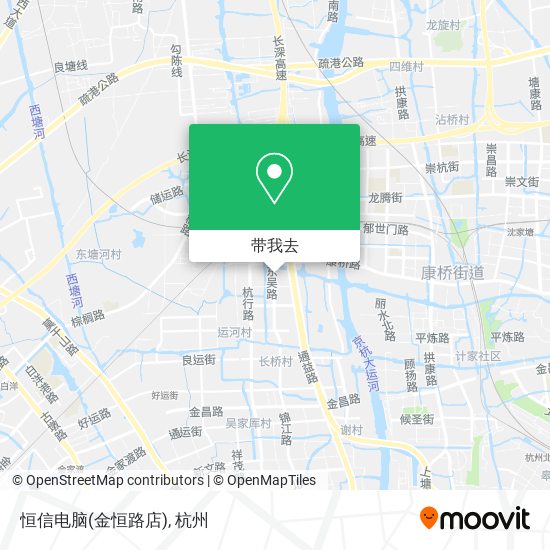 恒信电脑(金恒路店)地图