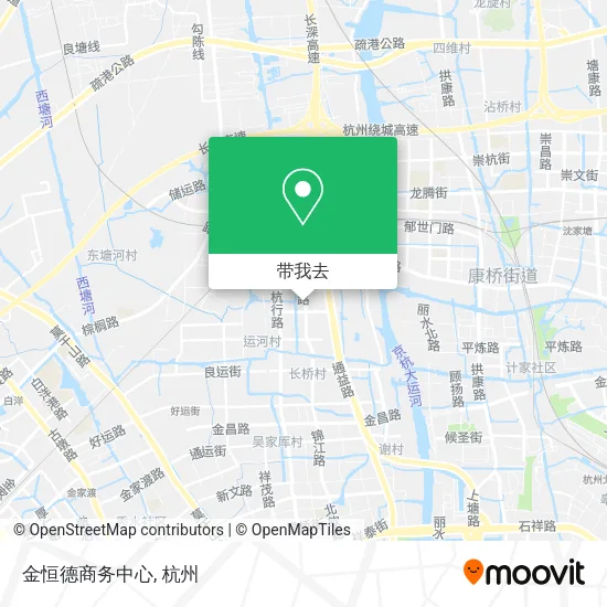 金恒德商务中心地图