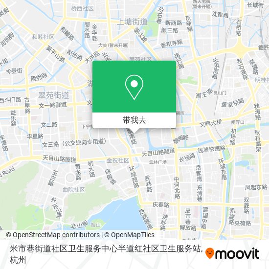米市巷街道社区卫生服务中心半道红社区卫生服务站地图