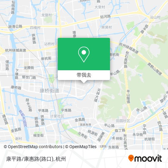 康平路/康惠路(路口)地图