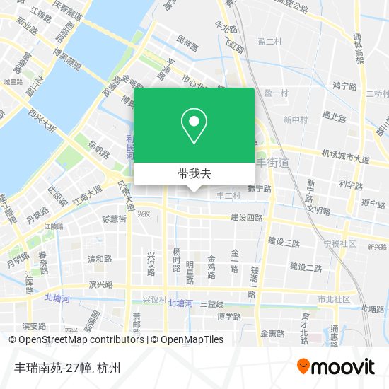 丰瑞南苑-27幢地图