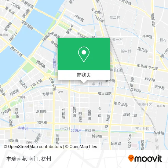 丰瑞南苑-南门地图