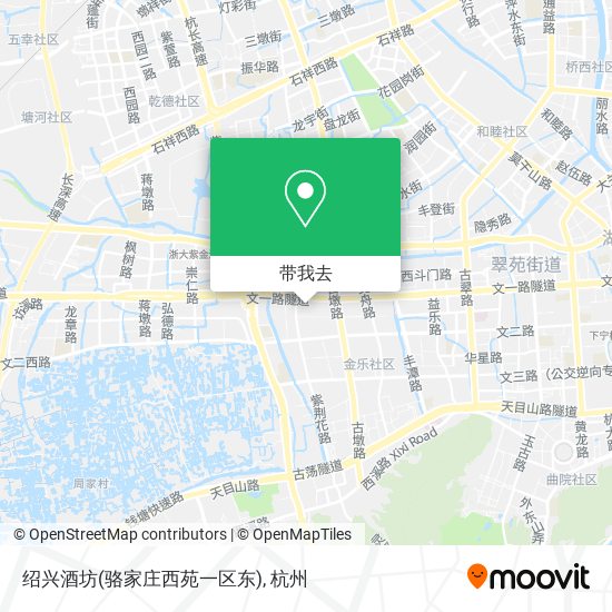 绍兴酒坊(骆家庄西苑一区东)地图
