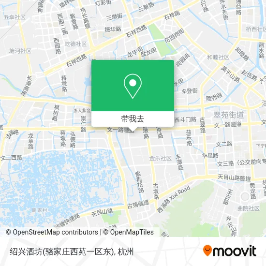 绍兴酒坊(骆家庄西苑一区东)地图