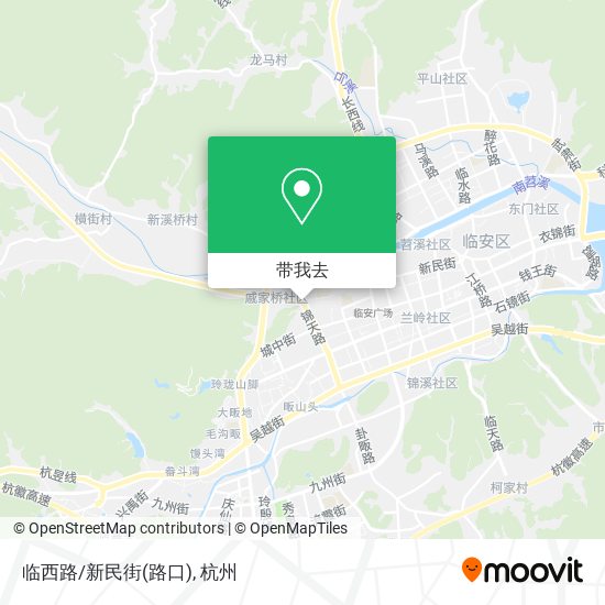 临西路/新民街(路口)地图