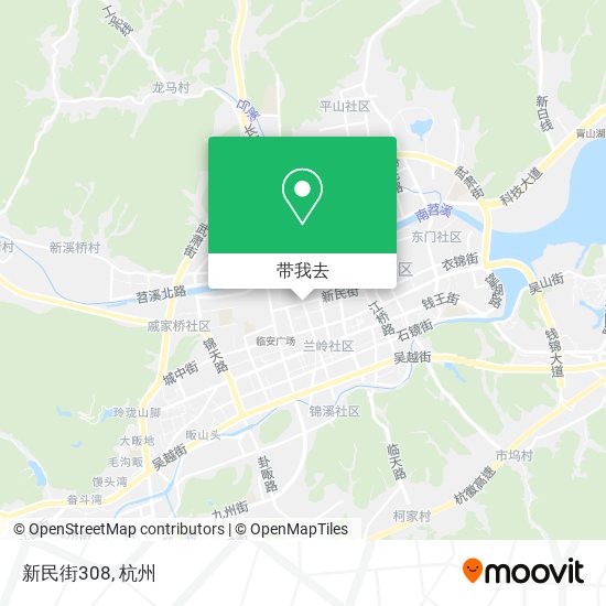 新民街308地图