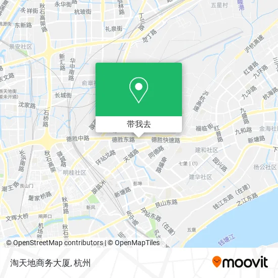 淘天地商务大厦地图