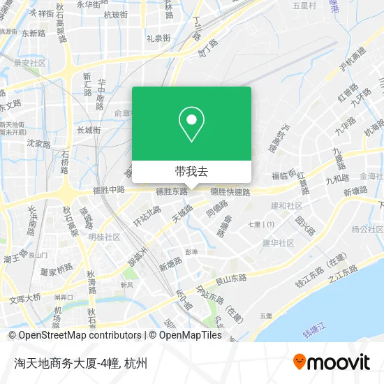 淘天地商务大厦-4幢地图