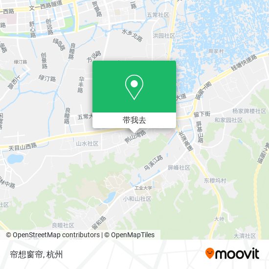 帘想窗帘地图