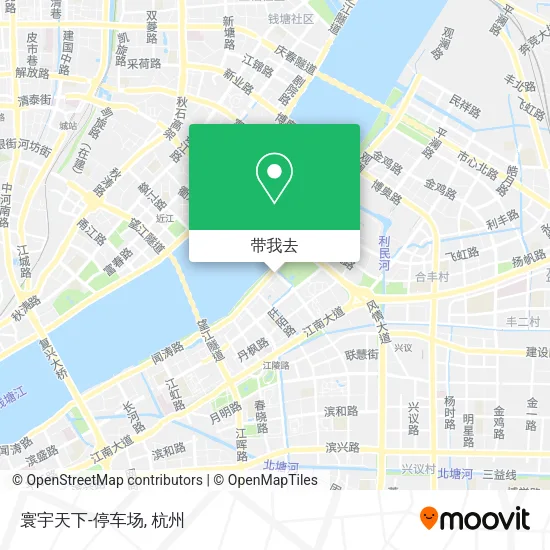 寰宇天下-停车场地图
