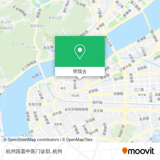 杭州国嘉中医门诊部地图