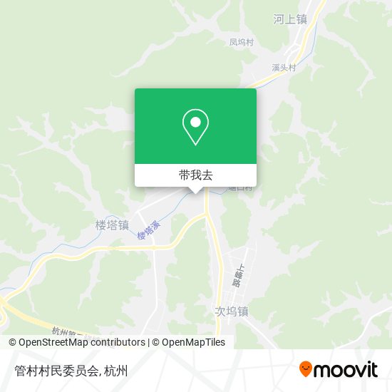 管村村民委员会地图