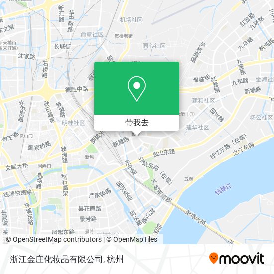 浙江金庄化妆品有限公司地图