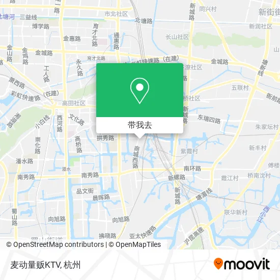 麦动量贩KTV地图