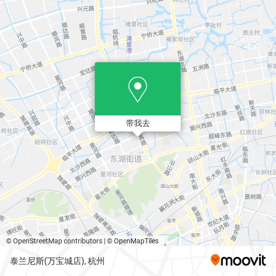 泰兰尼斯(万宝城店)地图