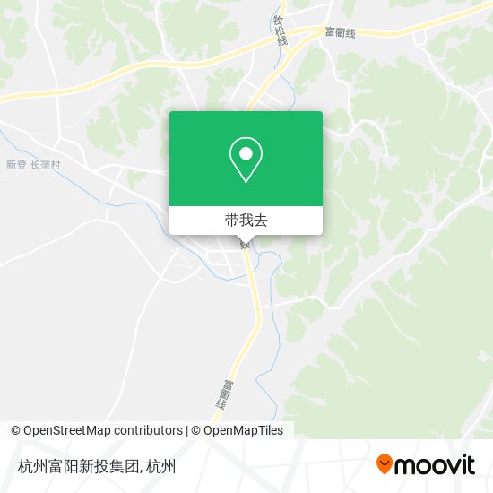 杭州富阳新投集团地图
