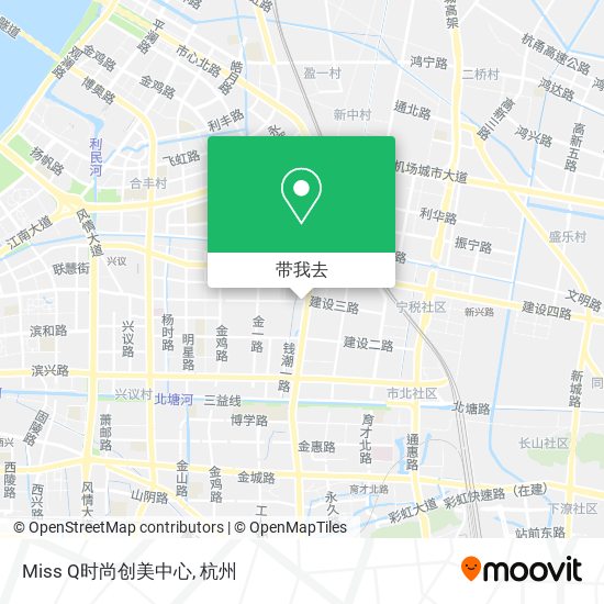 Miss Q时尚创美中心地图