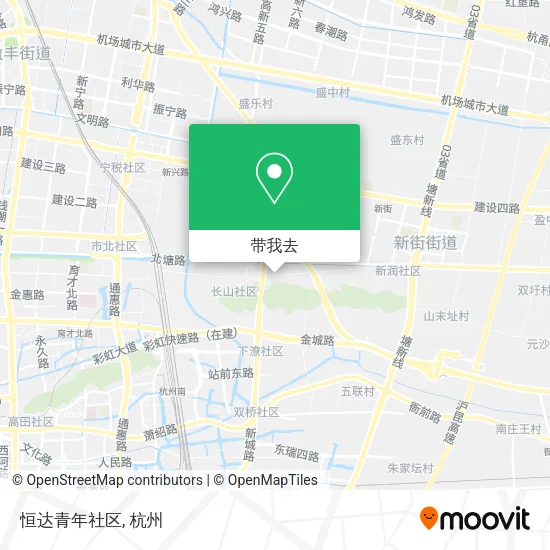 恒达青年社区地图