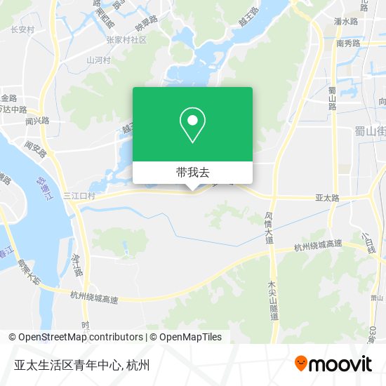 亚太生活区青年中心地图
