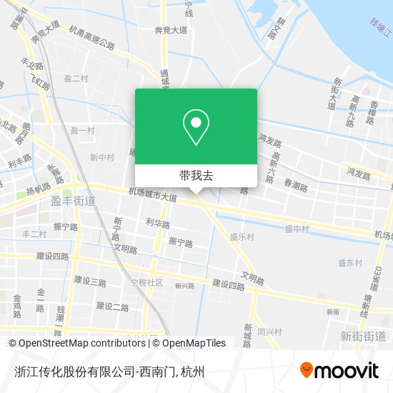 浙江传化股份有限公司-西南门地图