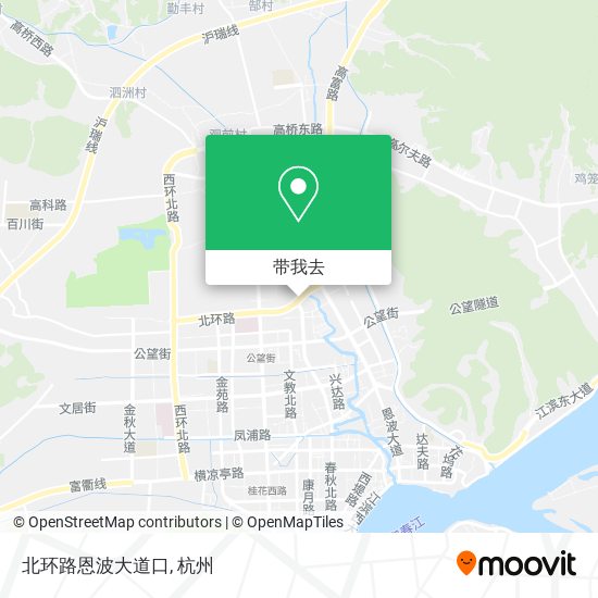 北环路恩波大道口地图