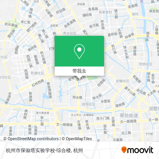 杭州市保俶塔实验学校-综合楼地图