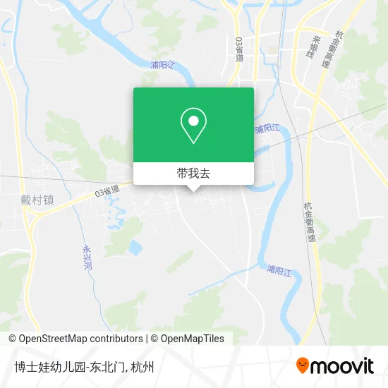 博士娃幼儿园-东北门地图