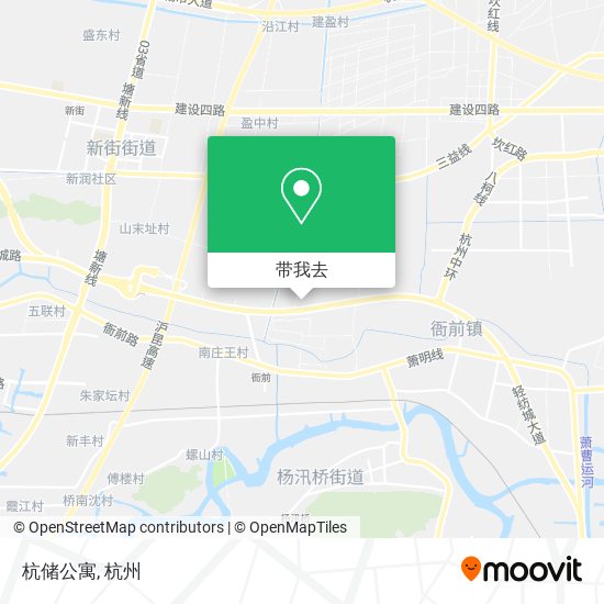 杭储公寓地图