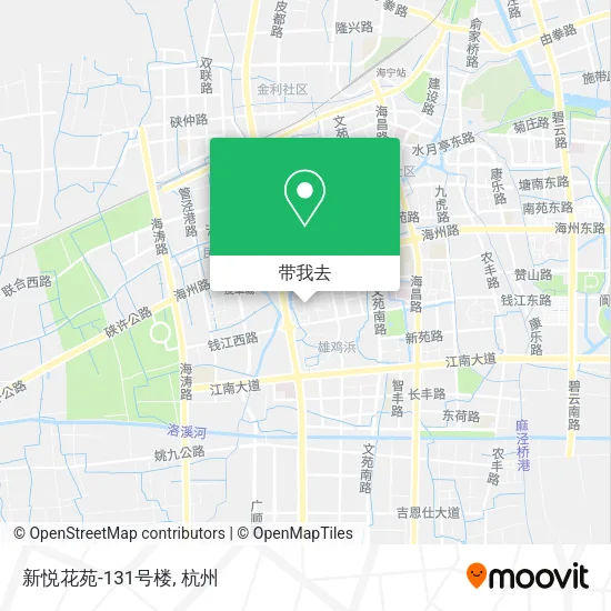 新悦花苑-131号楼地图