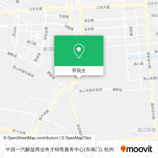 中国一汽解放商业奇才销售服务中心(东南门)地图