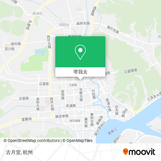 古月堂地图