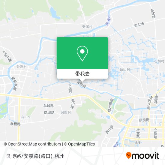 良博路/安溪路(路口)地图