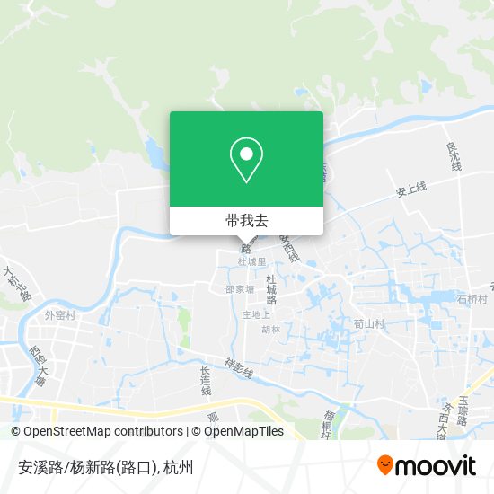 安溪路/杨新路(路口)地图