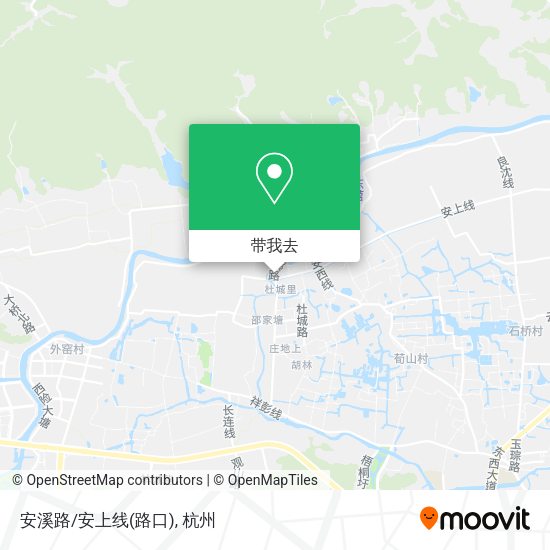 安溪路/安上线(路口)地图