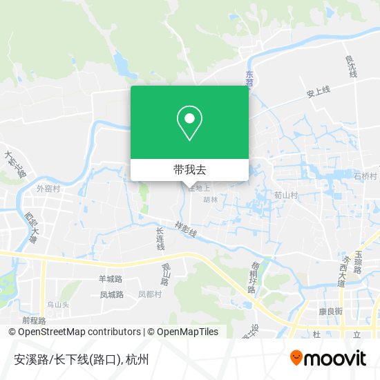 安溪路/长下线(路口)地图