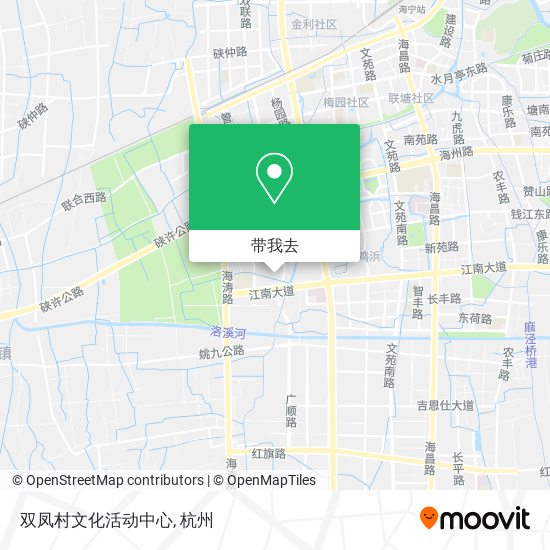 双凤村文化活动中心地图