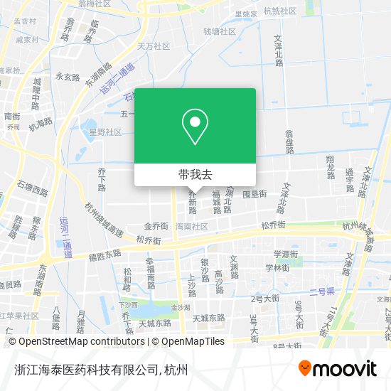 浙江海泰医药科技有限公司地图