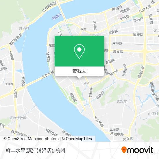 鲜丰水果(滨江浦沿店)地图