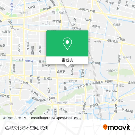 蕴藏文化艺术空间地图