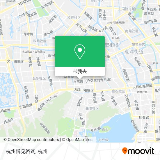 杭州博见咨询地图