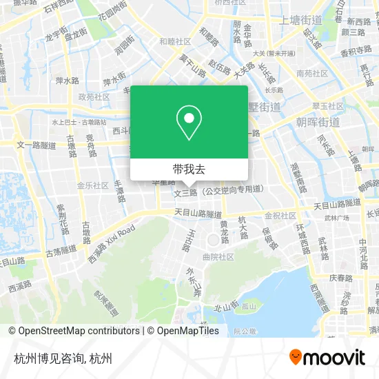 杭州博见咨询地图