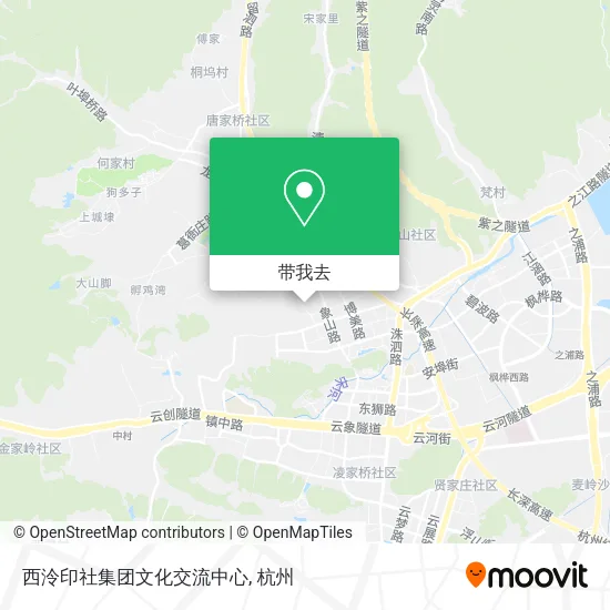 西泠印社集团文化交流中心地图